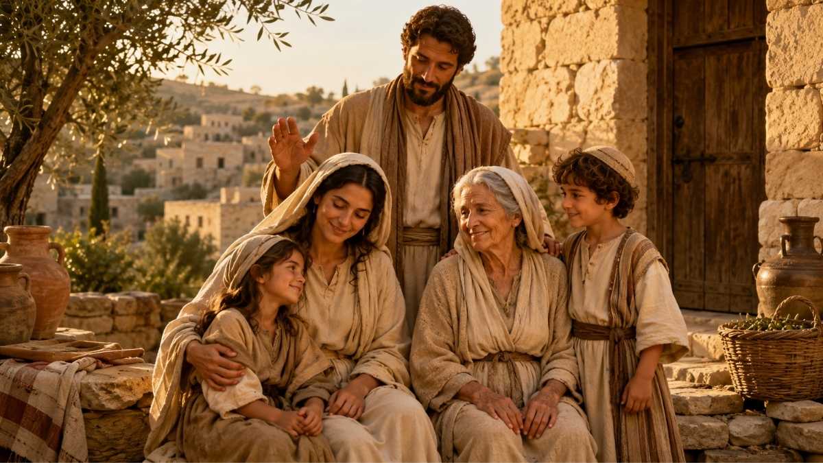 Oración por la familia con la bendición y la paz del Señor