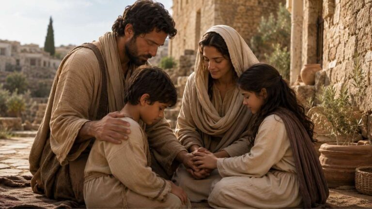Oración por la familia con cuidado y amor fraternal