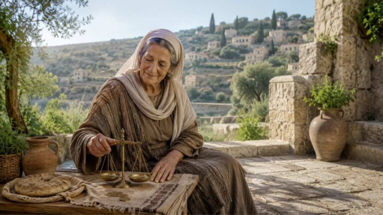 Oración por las finanzas con contentamiento, equilibrio y paz